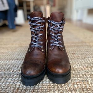 Miu Miu Combat Boots